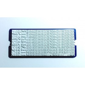 Касса знаков к самонаборным штампам Type Set Logo Lat 3.5мм